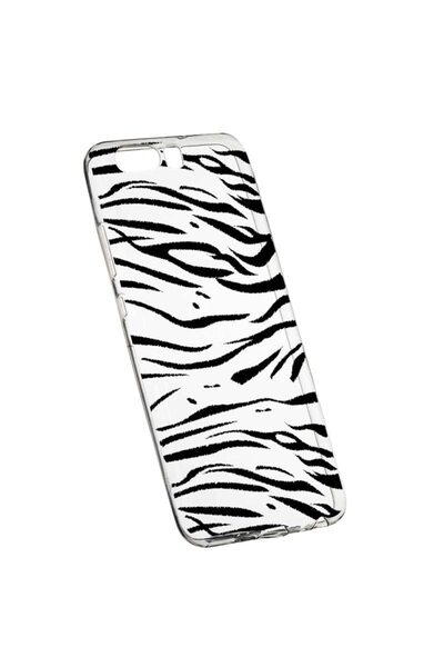 bestcase Husa Silicon, Transparent, Slim, Zebra, 134, Huawei Y6 2018