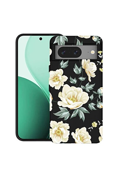bestcase Υπέρλεπτη Θήκη TPU Συμβατή με Google Pixel 8, με Σχέδιο Λουλουδιών, ...