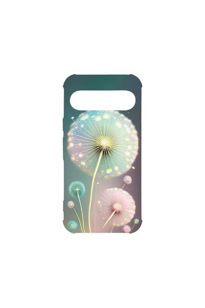 bestcase Husă Antișoc 1.5MM, Compatibilă cu Google Pixel 9 Pro, Green Dandeli...
