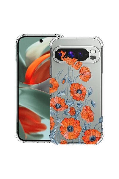 bestcase ¬Æ Husa Anti Shock Compatibila cu Google Pixel 10 Pro XL, Floral - M...