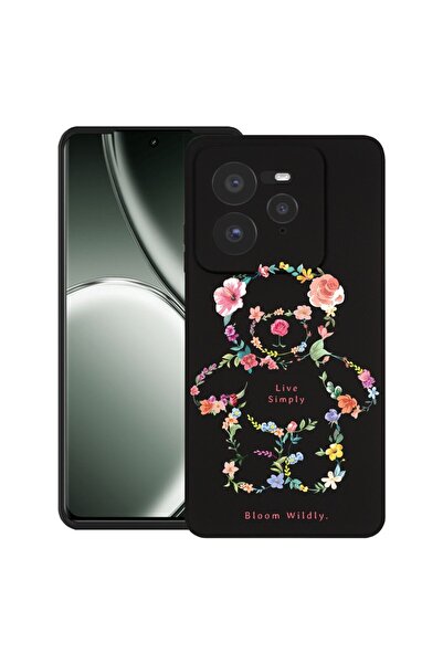 bestcase Husă pentru Realme GT 7 Pro, Silicon subțire premium de 1.2MM, Ursul...