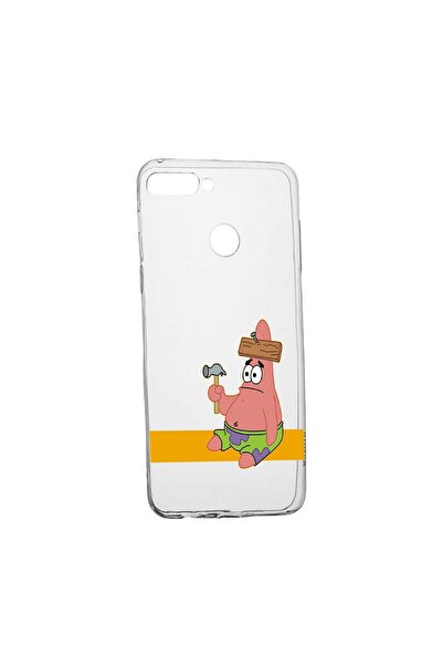 bestcase Защитен калъф СпонджБоб - Патрик Звездата, за Huawei Y6 Prime 2018, ...