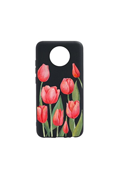 bestcase Husa Silicon Red Roses, compatibila cu Nokia C10, rezistenta la uzur...