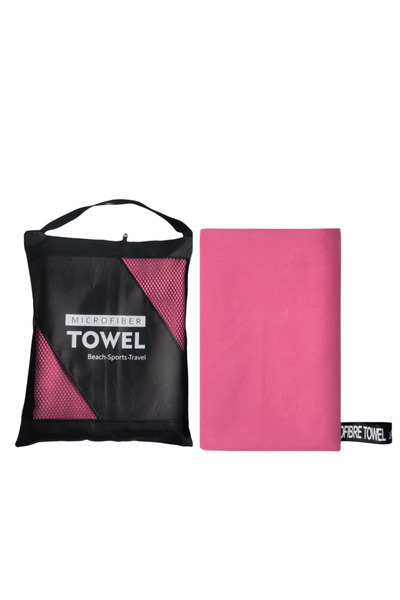 Choice4 80x180CM Rose Red Beach Towel Oversized,Thick Sand Free Microfiber Qu...