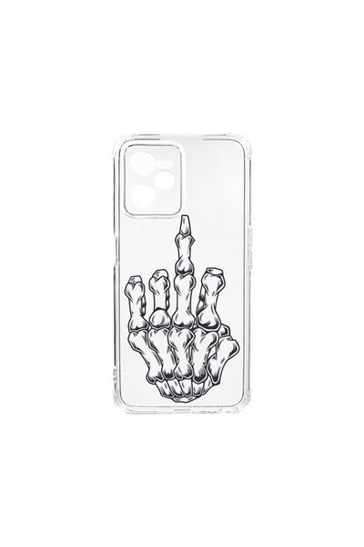 bestcase Αντικραδασμική Θήκη Σιλικόνης 1.5MM, Συμβατή με Realme C35, Σχέδιο Χ...