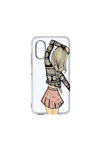 bestcase Husa BestCase¬Æ Clear Silicon 2MM, Compatibila Cu Realme C33, Girl F...