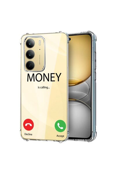 bestcase Husă pentru Realme 14x 5G, Antișoc 1.5MM, Money Is Calling, Protecți...