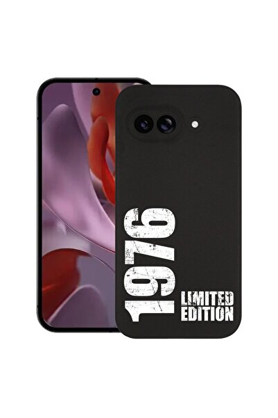 bestcase Тънък силиконов калъф за Google Pixel 9a, Лимитирана серия 1976, 192...