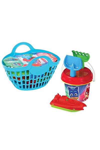 DEDE Beach set in basket Beach Blue