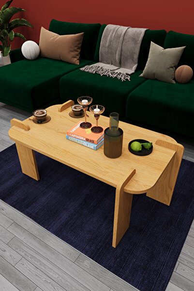 asratrend Modern Orta Sehpa %100 MDF Dekoratif Çok Amaçlı Orta Zigon Sehpa OS04