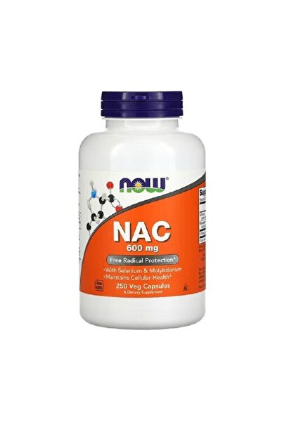 Now Foods NAC N-Acetyl L-Cysteine 600 mg 250 capsule -