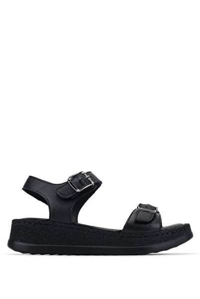 Tamer Tanca Women's Black Comfort Sandals
