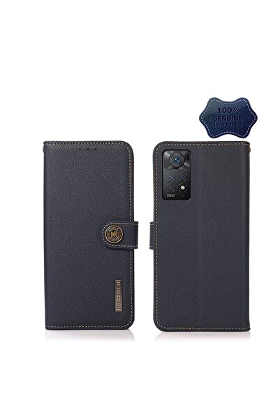 KHAZNEH Θήκη Πορτοφόλι Blue (Xiaomi Redmi Note 11 Pro 4G / 5G)