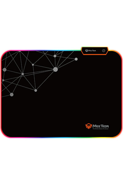 MeeTion PD 120 Gaming Mouse Pad Μεσαίο (335 χιλ.) με φωτισμό RGB μέσω USB Μαύρο