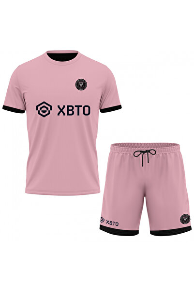 OEM Compleu tricou si pantaloni scurti pentru barbati Messi S061
