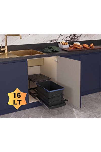 almital mobilya aksesuarları furniture accessories Coș de gunoi Cassone de 16...