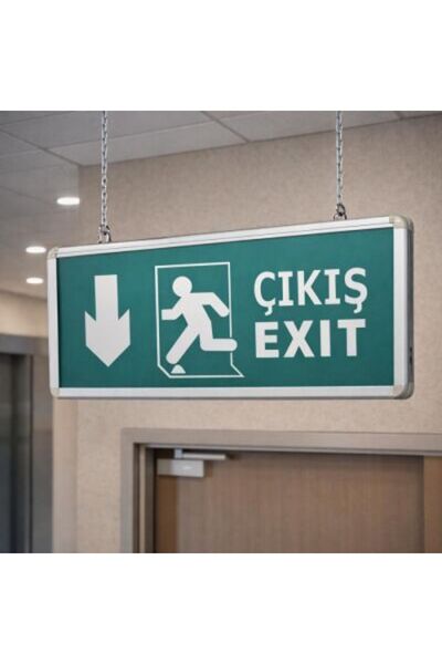Cata CT-9167 3W EXIT ÇIKIŞ ARMATÜRÜ LEDLİ 3 SAAT AKÜLÜ