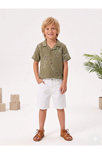 Jack Lions Boy's Gabardine Capri