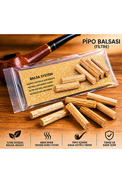 El Fuego 12 Adet 9mm Pipo Balsası Filtre