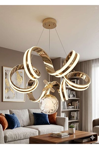 Venta TEK TOP ÇİFT YOLLU OLİVYA MODELİ LED AVİZE