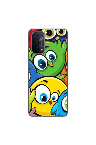 OEM Θήκη συμβατή με Oppo A54 5G, A74 5G, από σιλικόνη gel TPU, με πολύχρωμο σ...