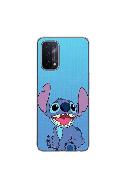 OEM Husa compatibila cu Oppo A54 5G, A74 5G Silicon Gel Tpu Model Stitch Blue