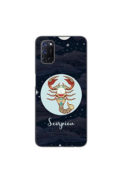 OEM Θήκη συμβατή με Oppo A72 Σιλικόνης Gel TPU με σχέδιο Ωροσκόπιο Σκορπιός