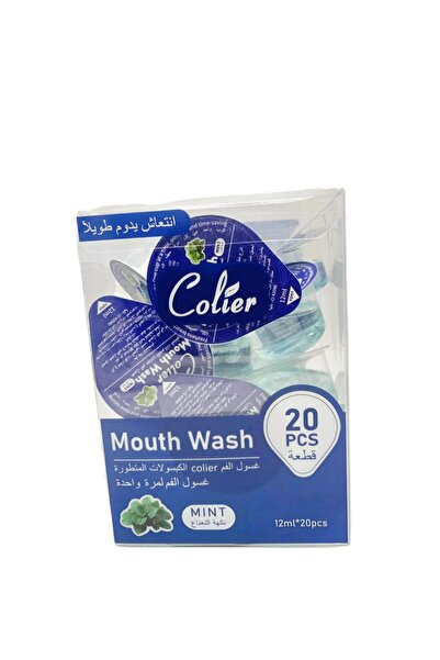 colier Mint Mouth Wash Cups – 20 Pcs