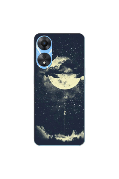 OEM Husa compatibila cu Oppo A78 5G (CPH2483) Silicon Gel Tpu Model Moon Clim...