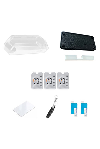 UnderShop Set de accesorii Flipper Zero - Husă transparentă din silicon, Carc...
