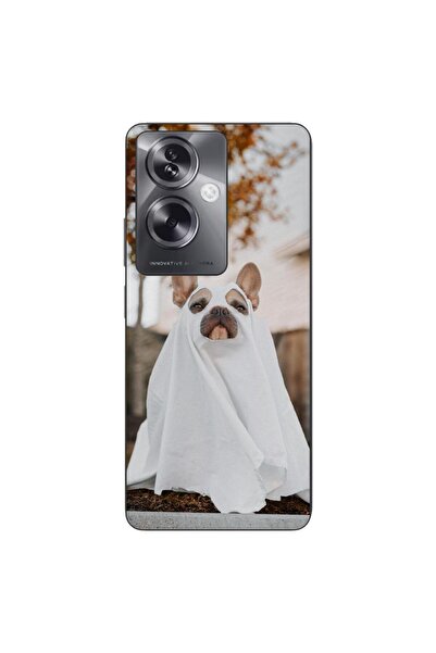 OEM Husa compatibila cu Oppo A79 5G Silicon Gel Tpu Model Halloween Catel Cos...