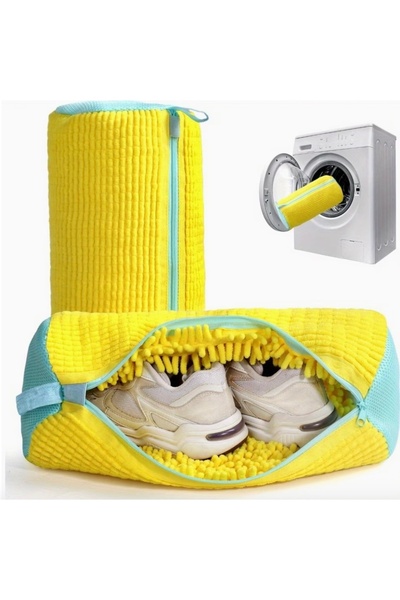 Others Sturdy Washing Machine Bag for Shoes of Every Kind - Features a Zipper...