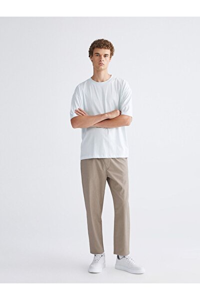 LC Waikiki Xside Beige Standard Fit Dobby Men's Pants