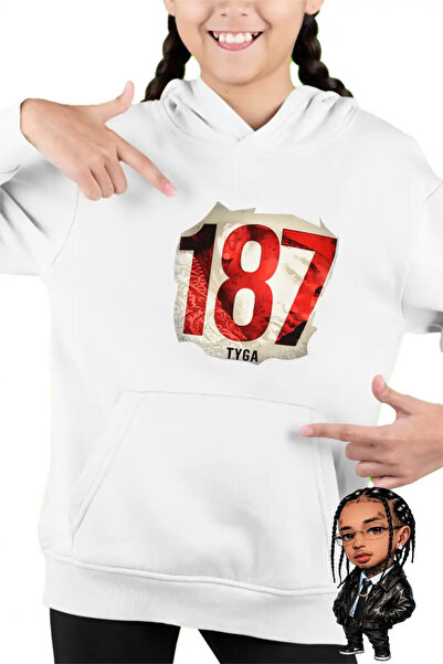 OEM Hanorac Copii Fete Tyga 187 Trap Rap Music