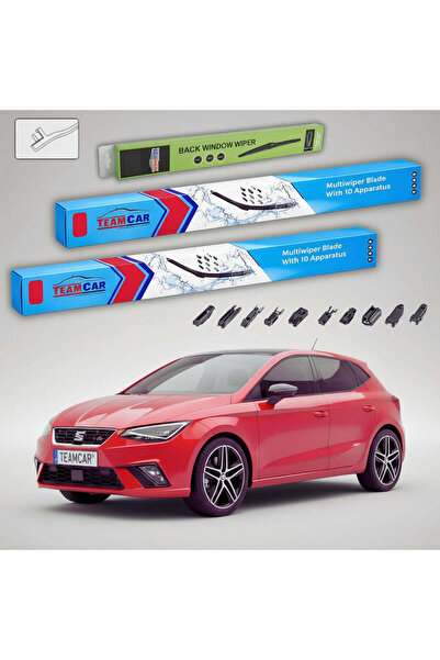 TEAMCAR Υαλοκαθαριστήρες Seat Ibiza KJ1 2017-σήμερα |   Σετ Επίπεδων Στηριγμά...