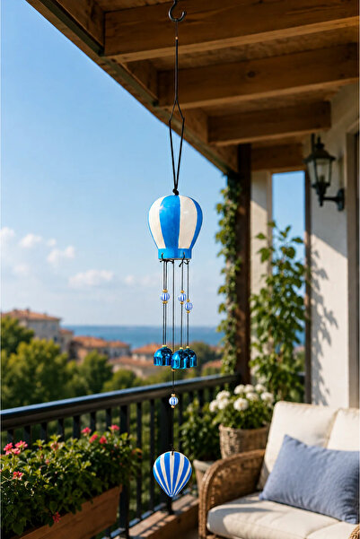 Tutku Home Cappadocia 65 Cm Seramik Rüzgar Çanı