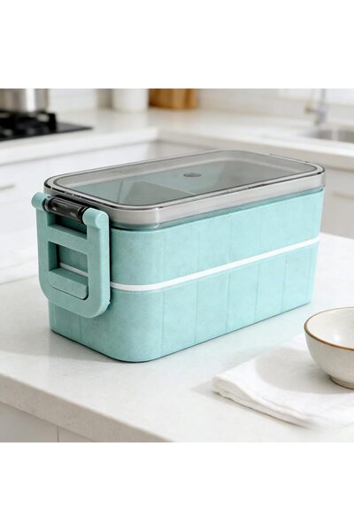 Arabest Double-Layer Lunch Box,Portable Meal Container,Leak-Proof Sealed Food...