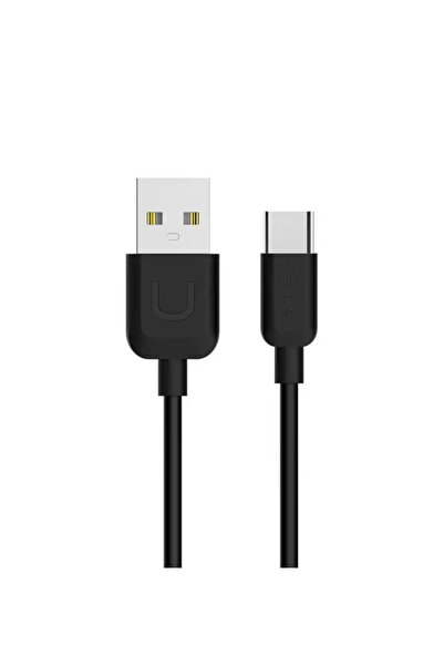 Usams Kabel U-Turn USB-C 1mczarny/black 2A TCUSBXD01 (US-SJ099)