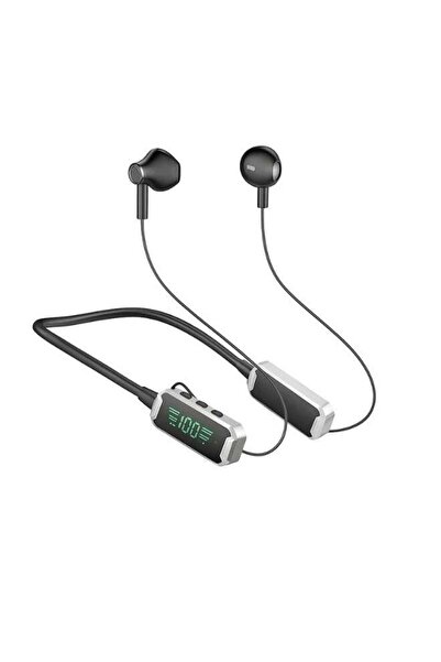 Generic GHF-02 Wireless Neckband Headphones – Hands-Free Calling & Deep Bass