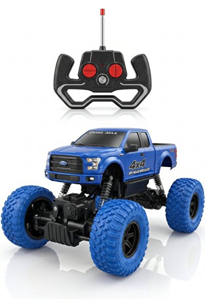 DAT Crawl-Max 4x4 Off-Road RC Truck - Remote Control Monster Vehicle with Big...
