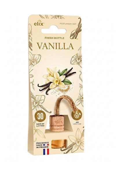 Elix Odorizant auto cu parfum premium Fresh Bottle Vanilla 5 ml