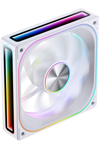 jonsbo Ventilator ZA-120, Pale reversibile, PWM, ARGB - 120mm, alb