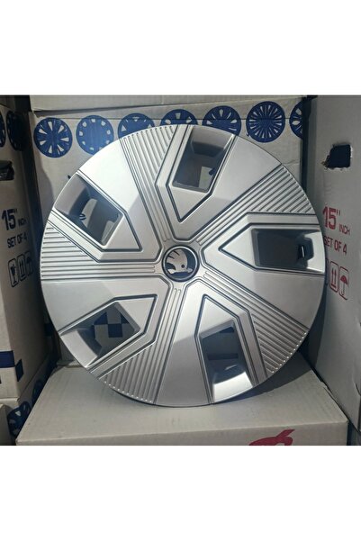 Universal 15 inç Skoda Rapid / Favorit / Fabia Uyumlu Jant Kapağı 4'lü Takım ...