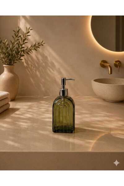 balsa group Mrk model colored thick glass liquid soap dispenser 450ml