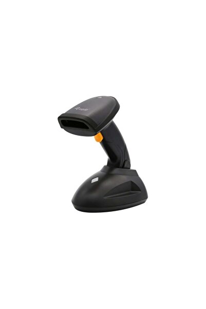 EQUIP Scanner de coduri de bare 2D Laser Fără fir/433MHz + Suport negru