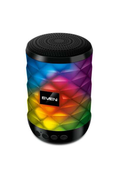 Sven PS-55 negru putere 5W (RMS) TWS Bluetooth FM USB microSD baterie litiu S...