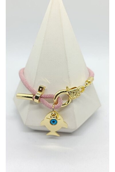 ndjewelry Lucky Knot Adjustable Luck Bracelet – Pink