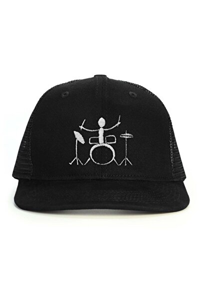 PataCute Drummer Doodle Snapback Hat