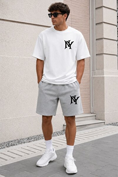 orwen life est. 2022 Unisex Women Men Urban Legacy Oversize Unisex Shorts Set