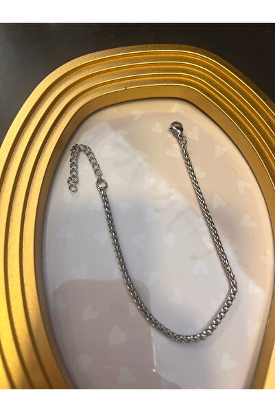 gozdeasutayaccessory Silver color Steel men's bracelet